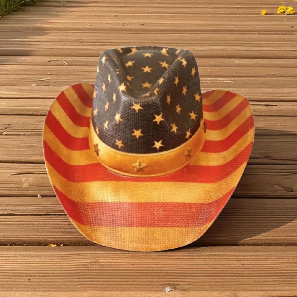 Star-Spangled Rodeo Vibes Hat 🤠